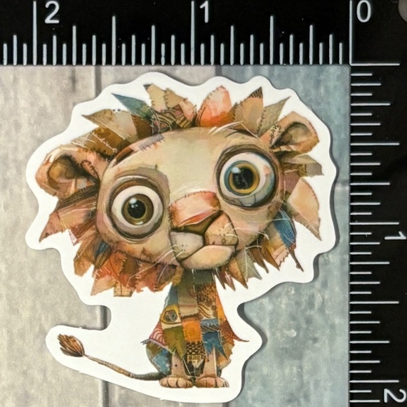 🌀10/$10🌀 Retro Spooky Patchwork Object Waterproof Vinyl Sticker Decal - Picture 1 of 1